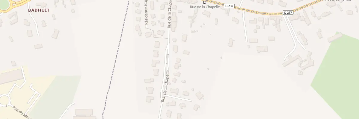 Plan du 32 Rue de la Chapelle à La Capelle-lès-Boulogne