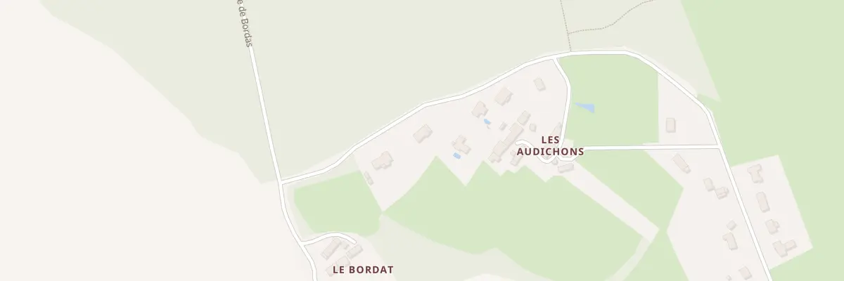 Plan du 21 Les Audichons à Arthon