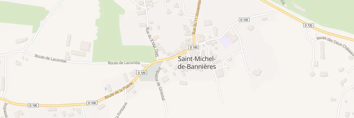 Plan du 5098 Saint Michel à Saint-Michel-de-Bannières