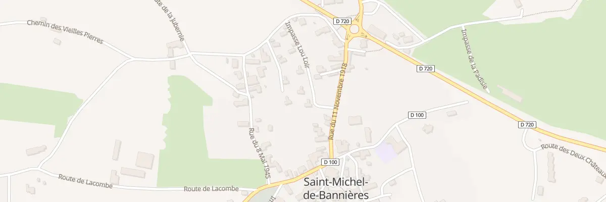 Plan du 5192F Saint Michel à Saint-Michel-de-Bannières