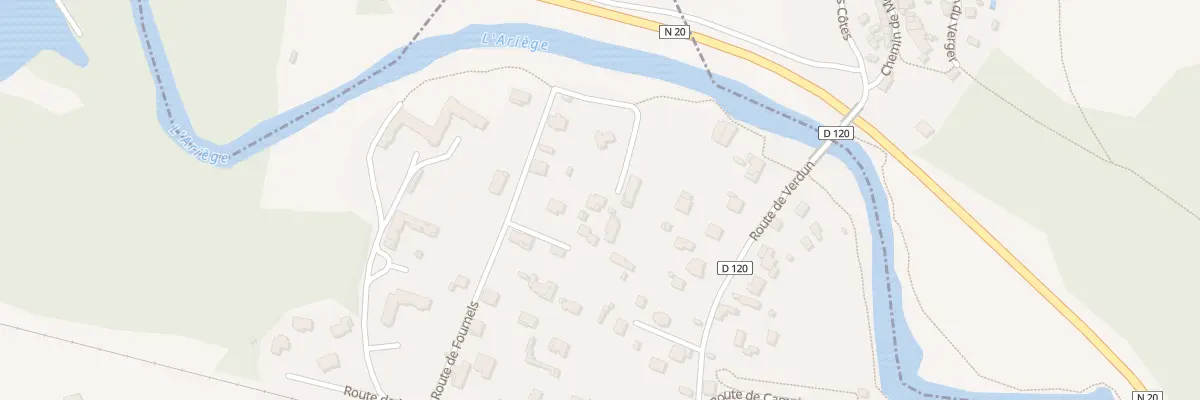 Plan du 5004 Nazebe aux Cabannes