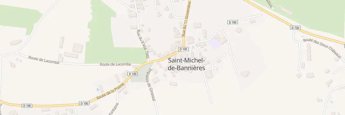 Plan du 5065 Saint Michel à Saint-Michel-de-Bannières