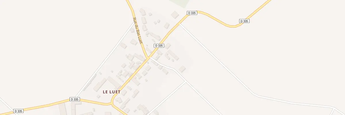 Plan du 1 Rue du Bas du Luet à Béville-le-Comte