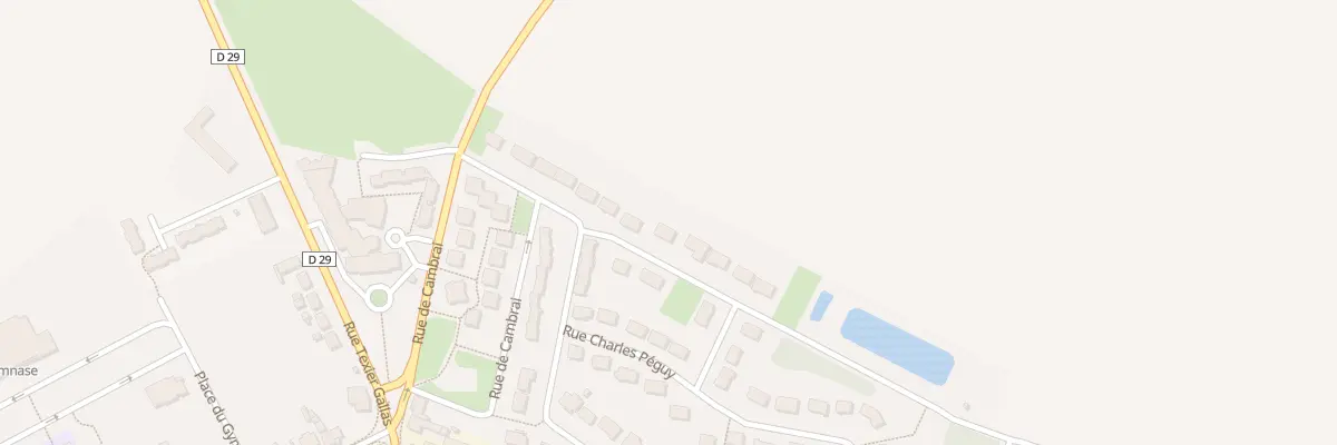 Plan du 10 Rue Robert Cordioux à Orgères-en-Beauce