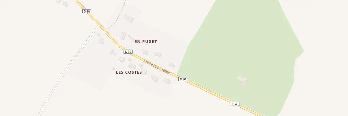 Plan du 5121 En Puget à Garrigues