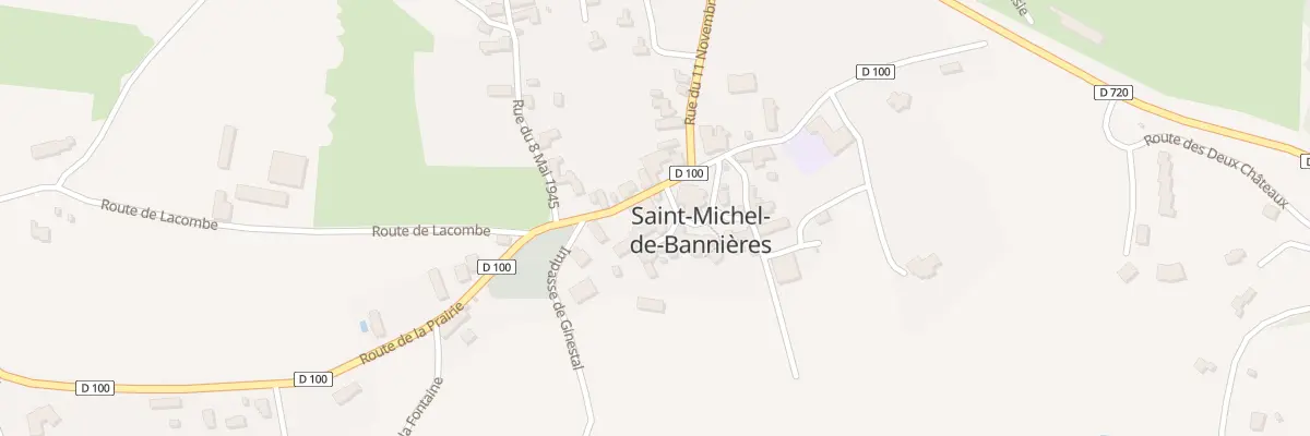 Plan du 5060 Saint Michel à Saint-Michel-de-Bannières