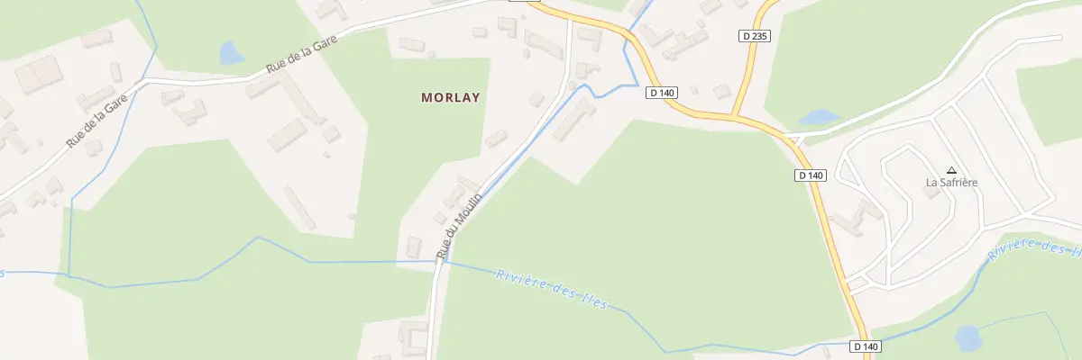 Plan du 103 Rte de Morlay à Ponthoile