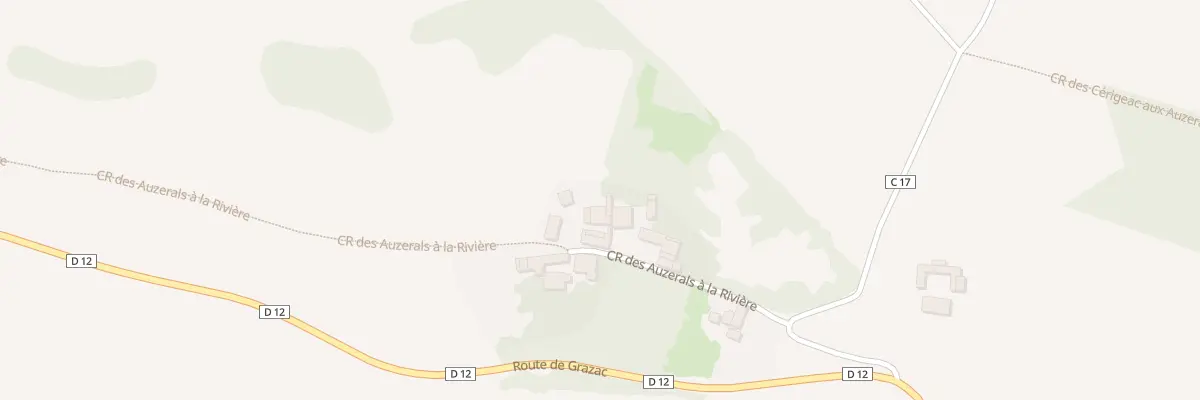 Plan du 272 Imp des Auzerals à Rabastens