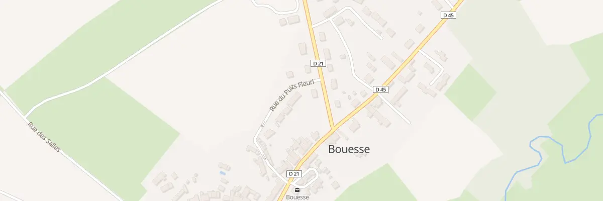 Plan du 10 Rue du Puits Fleuri à Bouesse