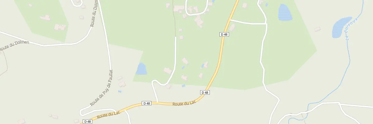 Plan du 5531 Rochesseux à Aubazines