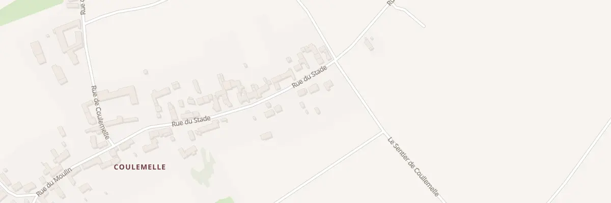 Plan du 6 Rue du Stade à Saint-Péravy-la-Colombe