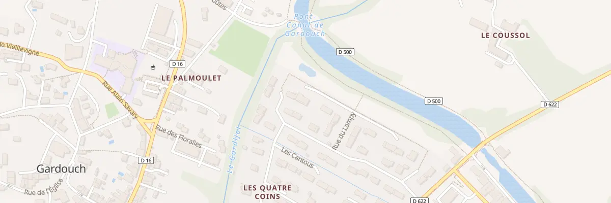 Plan du 9 Rue des Cammazes à Gardouch