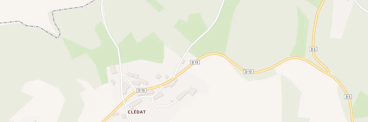 Plan du 2 Clédat à Saint-Julien-le-Petit