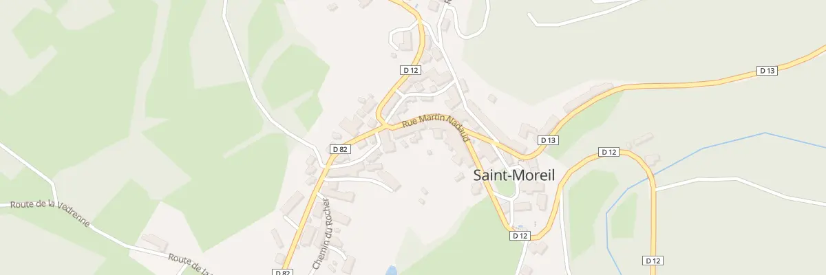 Plan du 4 Rue Martin Nadaud à Saint-Moreil