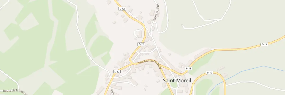 Plan du 4 Rte de la Font Rabillou à Saint-Moreil