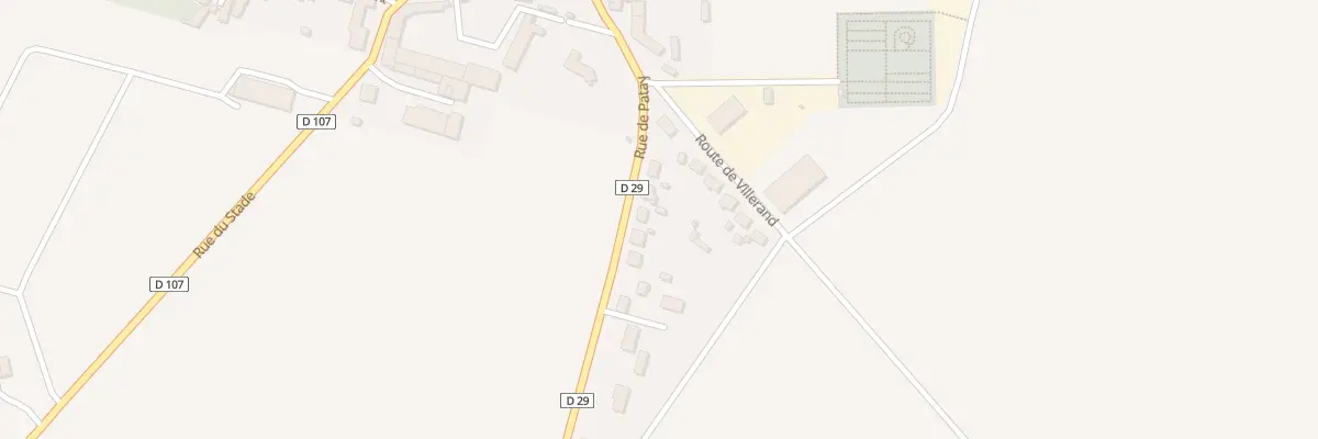 Plan du 25 Rue de Patay à Orgères-en-Beauce