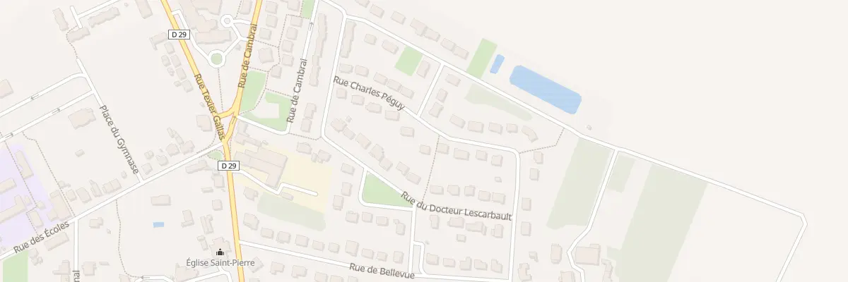 Plan du 9 Rue Charles Peguy à Orgères-en-Beauce
