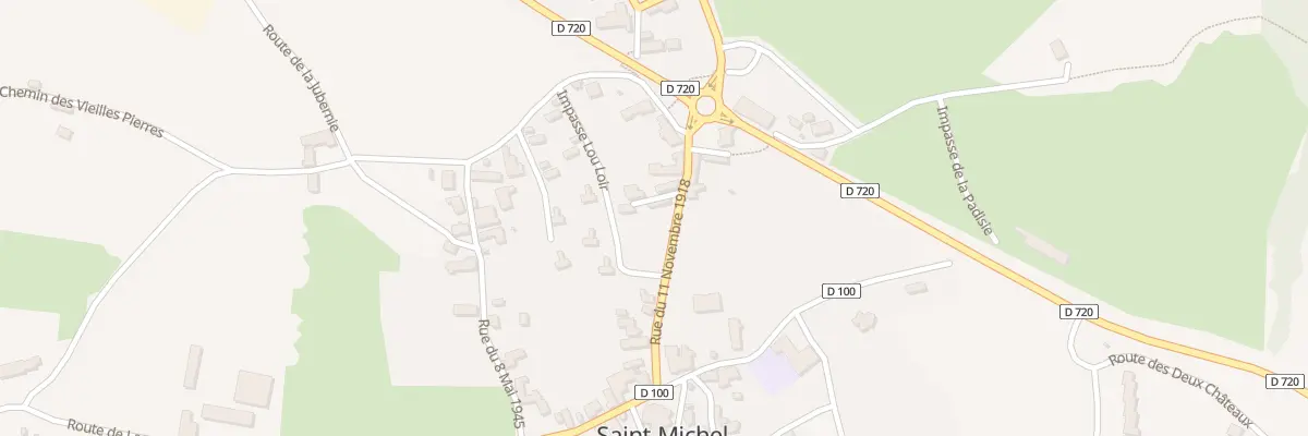 Plan du 5087 Saint Michel à Saint-Michel-de-Bannières
