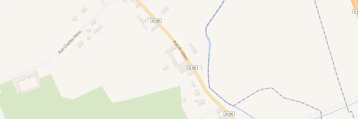 Plan du 200 Rue de Villers à Colline-Beaumont