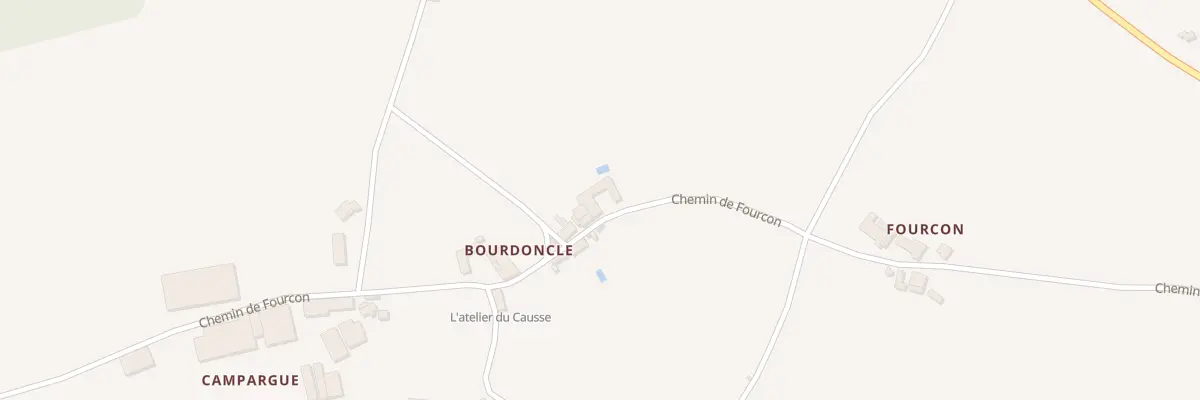 Plan du 5014 Bourdoncle Bas à Cazals