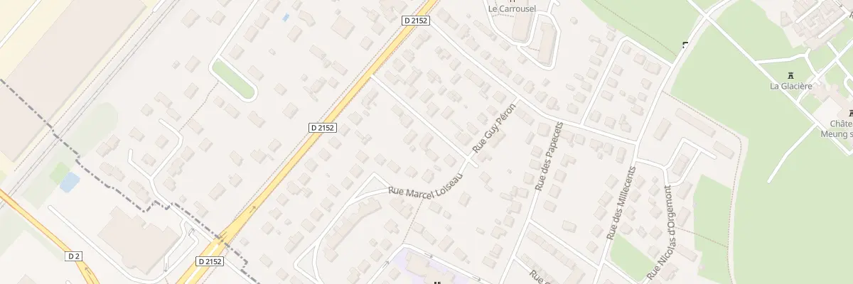 Plan du 13 Rue Guy Peron à Meung-sur-Loire