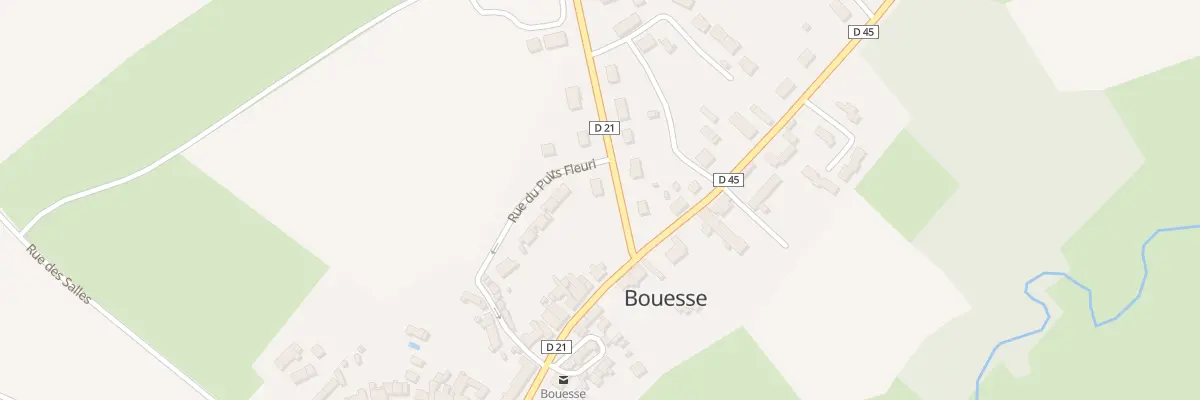 Plan du 1 Rte de Velles à Bouesse