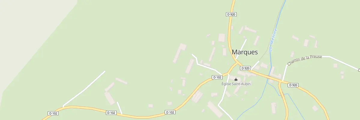 Plan du 46 Rte de Ribeauville à Marques