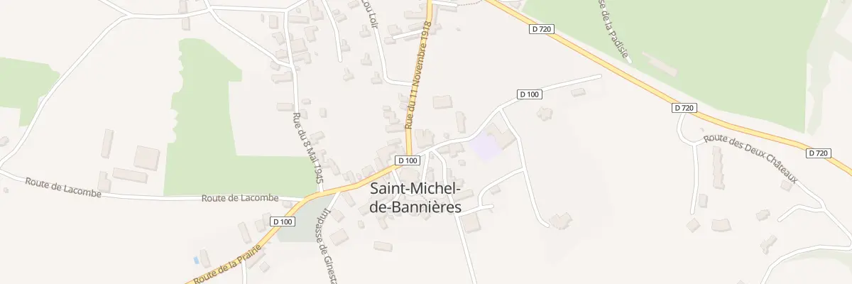 Plan du 5164 Saint Michel à Saint-Michel-de-Bannières