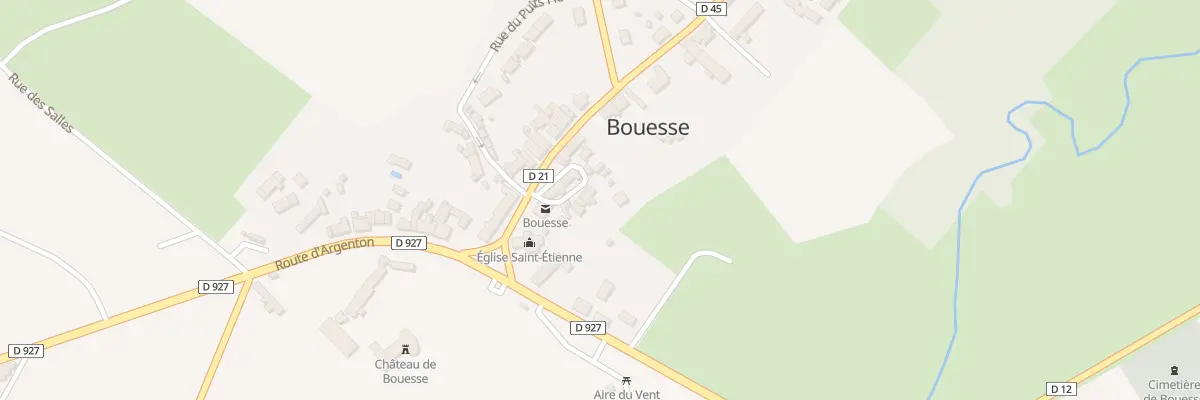 Plan du 5058 Le Bourg à Bouesse