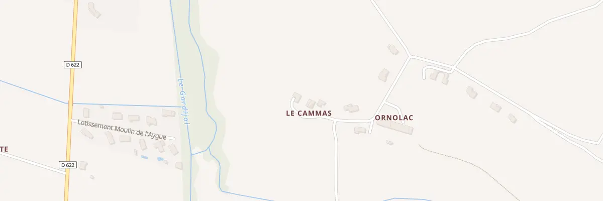 Plan du 263 Le Cammas à Gardouch