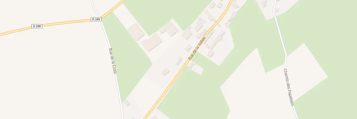 Plan du 530 Rue de la Vallée à Audembert