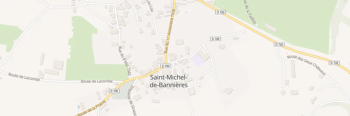 Plan du 5138 Saint Michel à Saint-Michel-de-Bannières