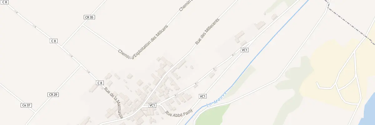 Plan du 14 Rue des Millecents à Baule
