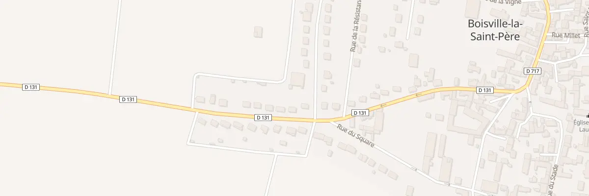 Plan du 32 Rue des Déportés à Boisville-la-Saint-Père