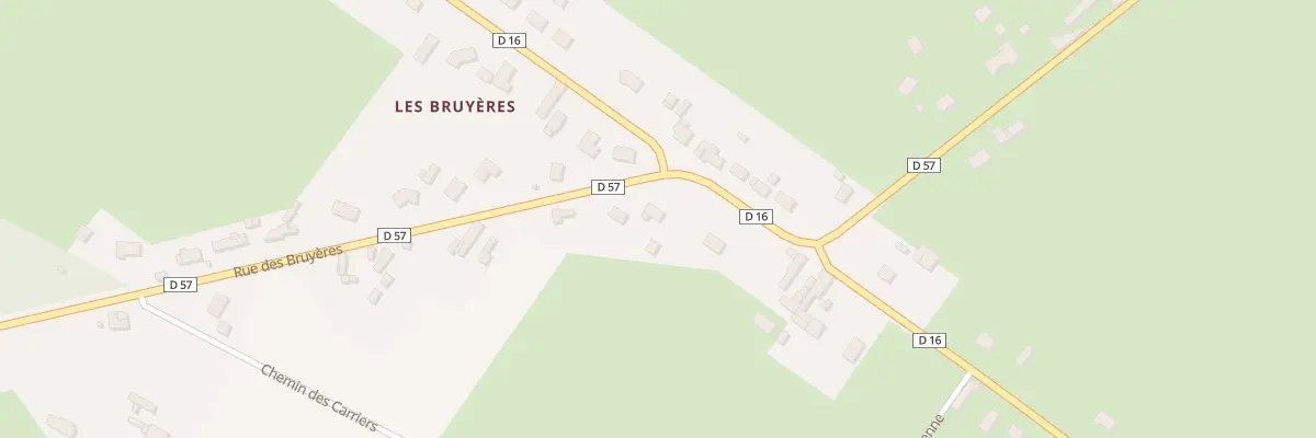 Plan du 5240 Les Bruyeres à Cuy-Saint-Fiacre