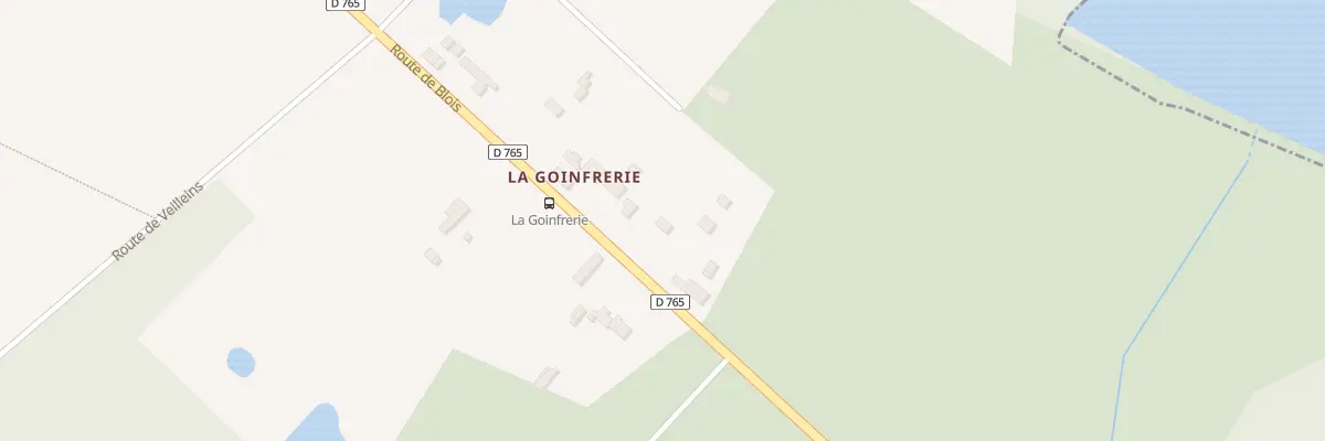 Plan du 1973 Rte de Blois à Pruniers-en-Sologne
