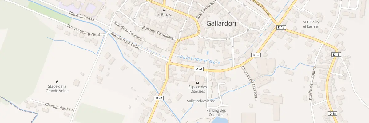 Plan du 28 Rue Guy Pouille à Gallardon
