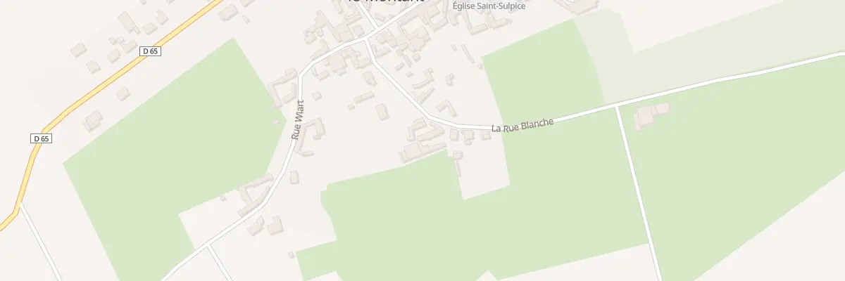 Plan du 9 La Rue Blanche à Quesnoy-le-Montant