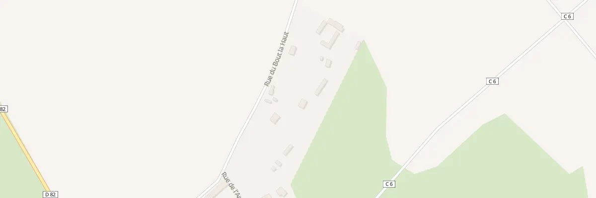 Plan du 14 Rue du Bout la Haut à Criquiers