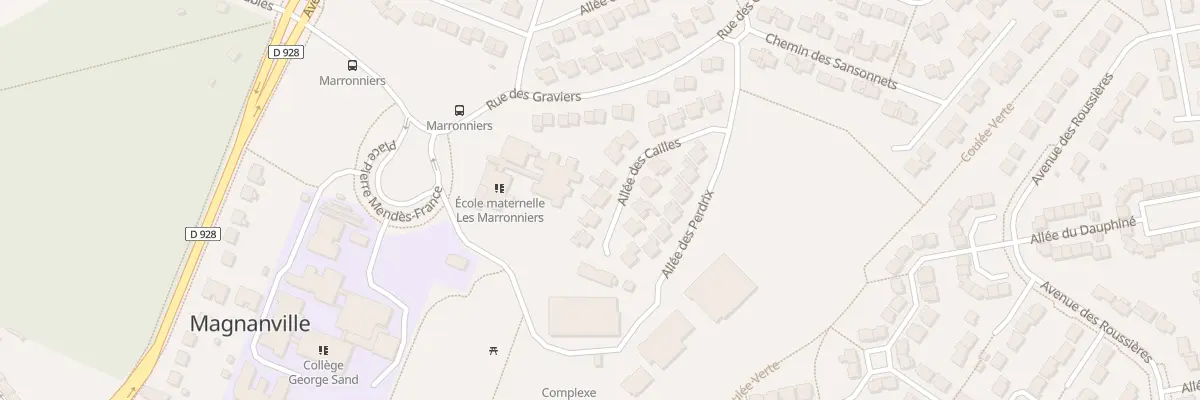 Plan du 16 All des Cailles à Magnanville