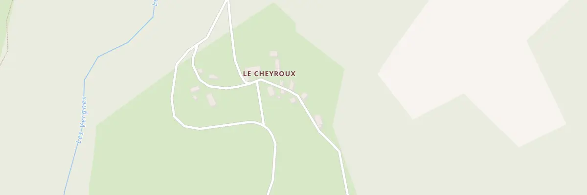 Plan du 5043 Le Cheyrou à Sainte-Anne-Saint-Priest