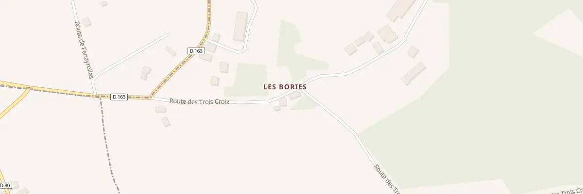 Plan du 5017 Combe de Veyrac à Branceilles