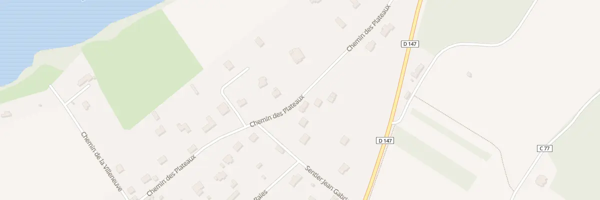 Plan du 300 Che des Plateaux à Saint-Martin-la-Garenne