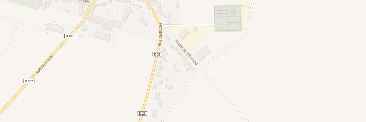 Plan du 8 Rte de Villerand à Orgères-en-Beauce