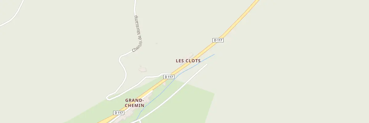 Plan du 85 Les Clots à Celles