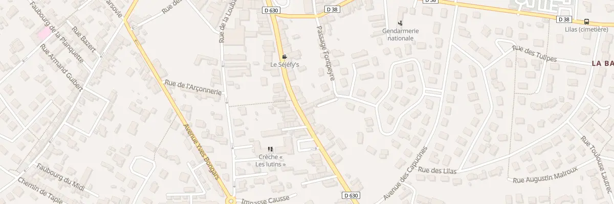 Plan du 23 Av Charles de Gaulle à Saint-Sulpice-la-Pointe