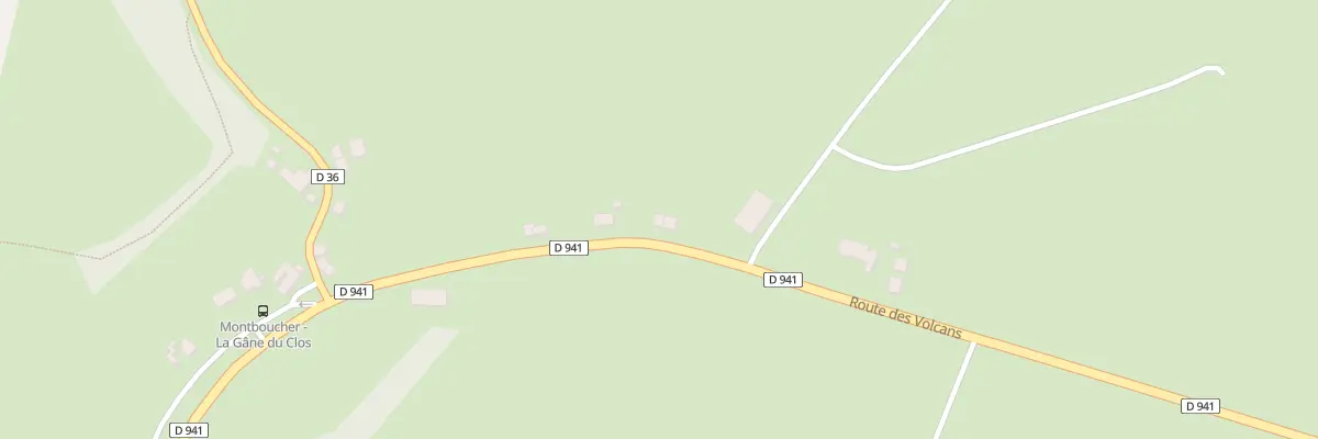 Plan du 5210 La Gane du Clos à Montboucher