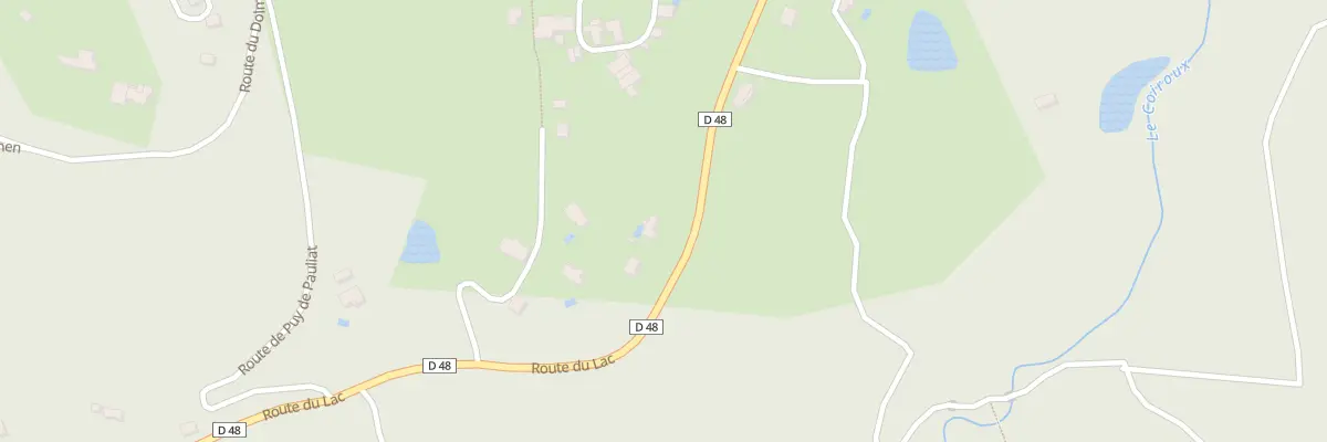 Plan du 5409 Rochesseux à Aubazines