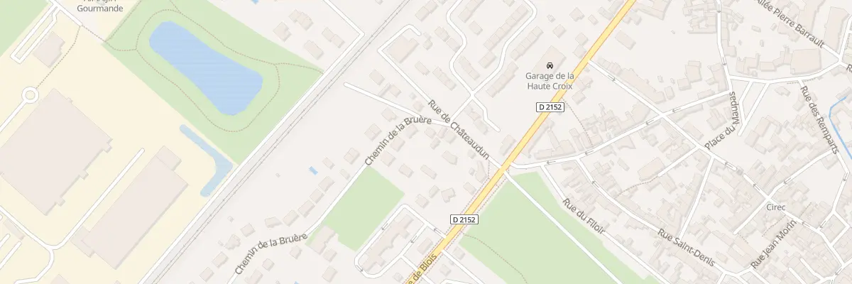 Plan du 1 Che de la Bruère à Meung-sur-Loire