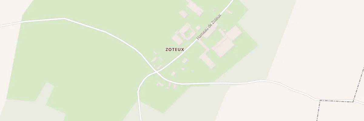 Plan du 6 Zoteux à Acheux-en-Vimeu